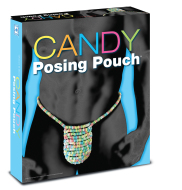 TANGA CARAMELO CLÁSICO MÁSCULINO CANDY POSING POUCH SPENCER AND FLETTWOOD INEDIT FESTA PLAERS URBANS