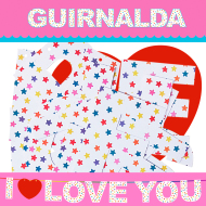 GUIRNALDA I LOVE YOU (Cartulina 220gr) PLAERS URBANS