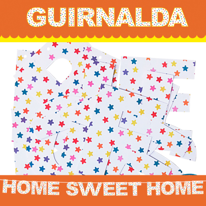 GUIRNALDA HOME SWEET HOME (Cartulina 220gr) PLAERS URBANS