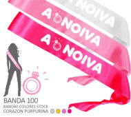 A NOIVA BANDA HONORIFICA ROSA (Banda 100) INEDIT FESTA A NOIVA PORTUGUESE