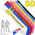 BANDA HONORIFICA 30 PRIMAVERES! (GROC) (BANDA 100) INEDITFESTA PLAERS URBANS (MIN.2)