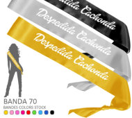 DESPEDIDA CACHONDA BANDA HONORIFICA DORADA (Banda 70) PLAERS URBANS