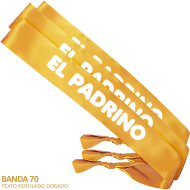EL PADRINO BANDA HONORIFICA DORADA (BANDA70) INEDIT FESTA PLAERS URBANS (Mín.3)