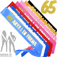 BANDA HONORIFICA PURPURINA 65 ANYS i EN FORMA INEDIT FESTA PLAERS URBANS (Banda70) (Mín.3)
