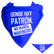 DONDE HAY PATRÓN NO MANDA MARINERO (PACK 6 PAÑUELOS AZULES) PLAERSURBANS