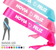 NOVIA FELIZ BANDA HONORIFICA ANILLO (Banda 100) PLAERS URBANS