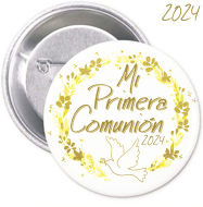 11 CHAPAS MI PRIMERA COMUNIÓN DORADO COMUNIÓN 2024 INEDIT FESTA PLAERS URBANS COMUNIÓN MADRINAS