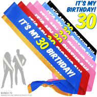 BANDA HONORIFICA IT'S MY 30 BIRTHDAY!!! (Banda 70) INEDIT FESTA PLAERS URBANS