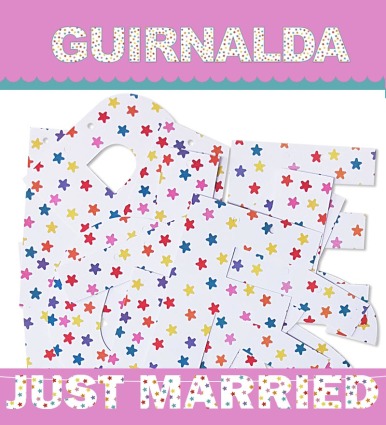 GUIRNALDA JUST MARRIED (CARTULINA 220gr) PLAERS URBANS