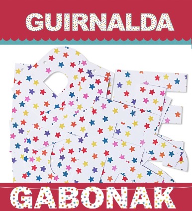 GABONAK GUIRNALDA (Cartolina 220gr) INEDIT FESTA PLAERS URBANS