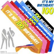 *BANDA HONORIFICA IT'S MY 100 BIRTHDAY!!! Banda 70 INEDIT FESTA PLAERS URBANS