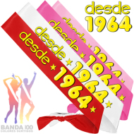 * desde 1964 BANDA DE TELA EL AÑO QUE NACISTE INEDIT FESTA EVENTOS PLAERS URBANS (Banda 100) (Mín.2)